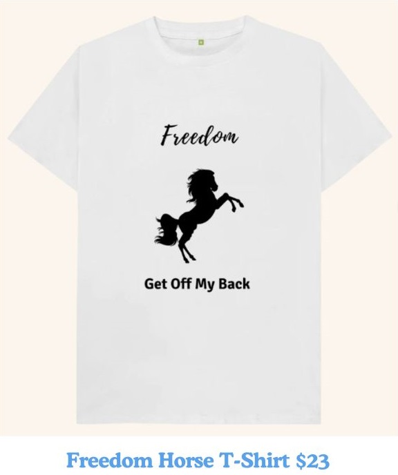 Freedom Horse Tshirt
