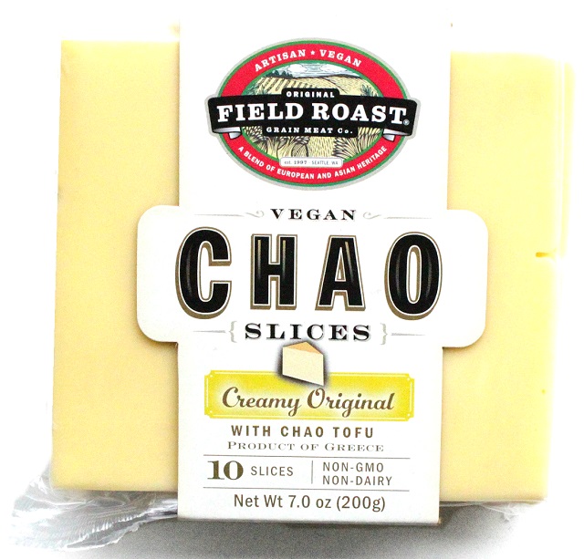 photo of field roast chao brand non gmo artisan vegan cheese slices plant based cheese