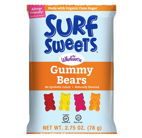 photo of wholesome brand vegan gummy bears plant based gummy bears
